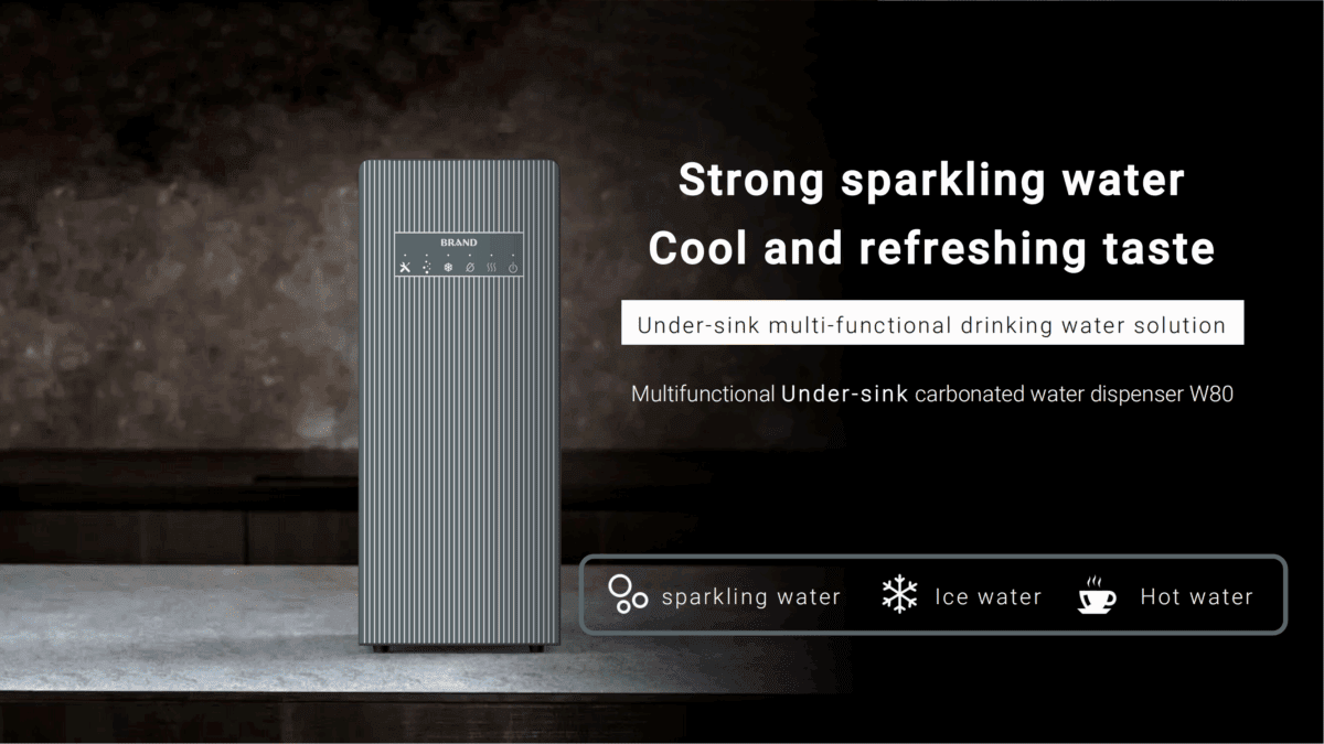 Multifunctional Under-sink carbonated water dispenser